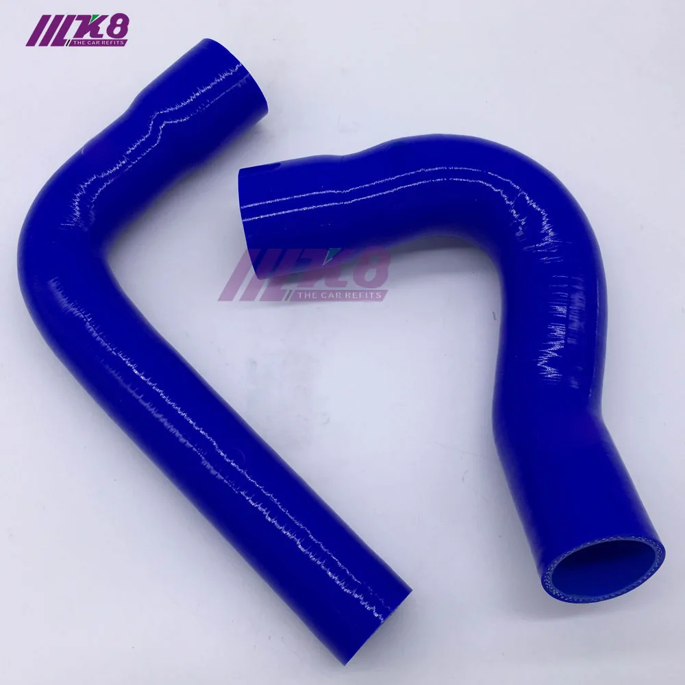 

Silicone Radiator Hose Fit For 67-70 MUSTANG/FALCON/FAIRLANE V8 (2Pcs)Red/Blue/Black