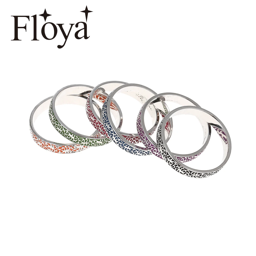 Фигурка романа Floya штабелируемое заполненное кольцо женские серебряные