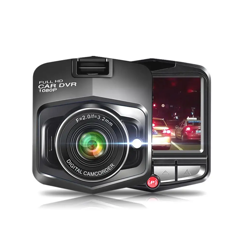 2 4 дюйма спереди и сзади Dash Cam с двойными линзами для вождения Регистраторы 1080P HD