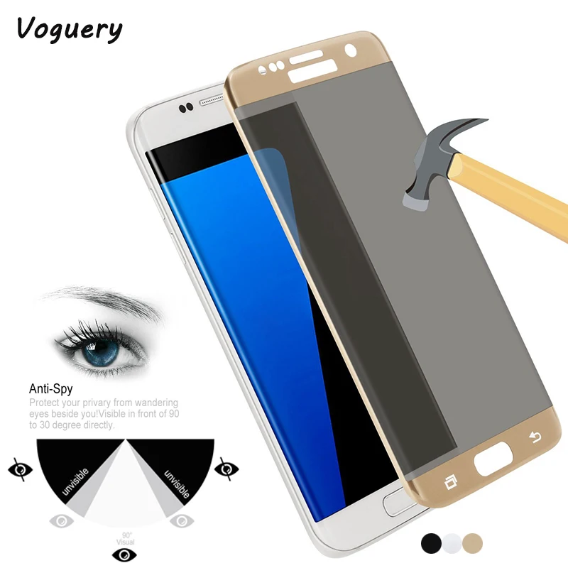 Voguery Privacy Anti Spy Tempered Glass for Samsung Galaxy S8 / S8 Plus