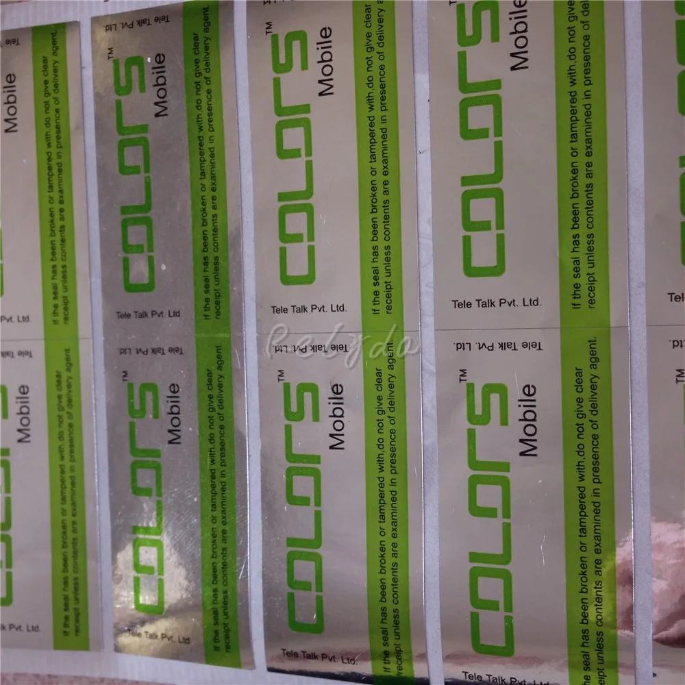 1000pcs 무료 배송 Tamper Evident Sealing Label 위조 방지 상자 카톤 보안 포장 Tamper Evident Sticker 55*25mm
