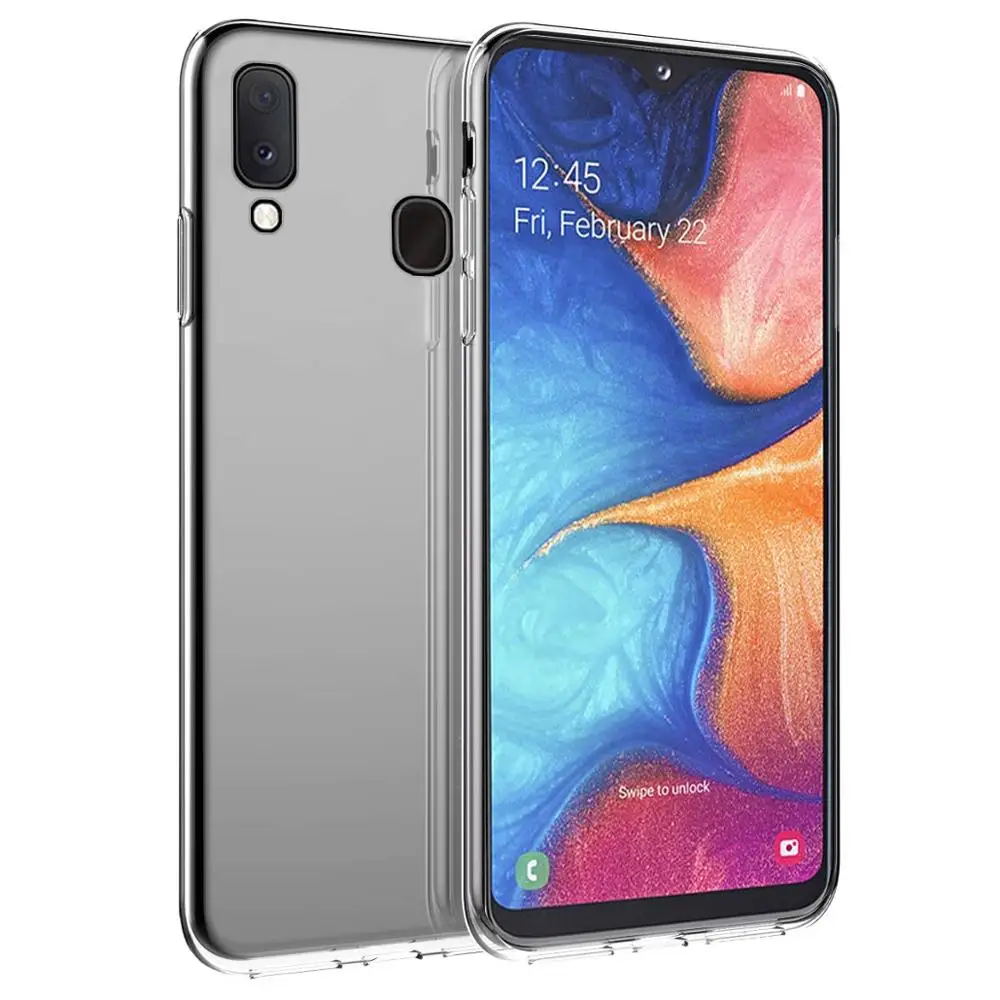 Shockproof Bumper Transparent TPU Protective For Samsung Galaxy A20E Case Silicone Cover Phone |