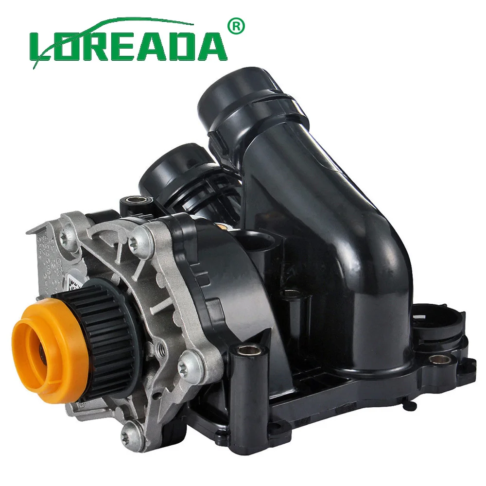 

LOREADA 06H121026BA 06H121026AF Cooling Water Pump Thermostat Assembly For Audi A4 A5 Quattro Golf Passat