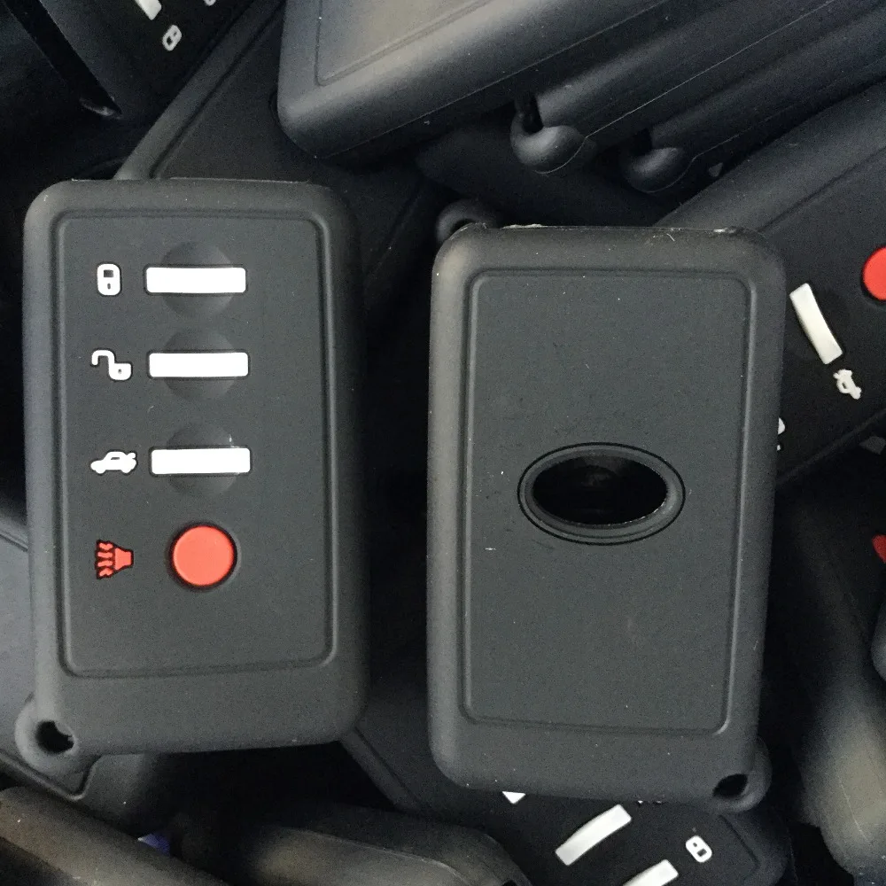 

Keyless Entry FOB Accessory For Car Key Case 4 Button Smart Remote Silicon Protect For Subaru Outback Legacy Holder Cover
