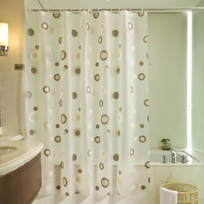 moda peva tenda della doccia ganci da bagno impermeabile tenda endless bagno di casa decorazione eco