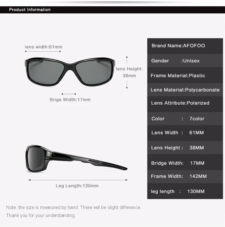 Для мужчин поляризованных солнцезащитных очков Классический бренд дизайн Мужской Вождение Солнцезащитные очки Квадратные очки с