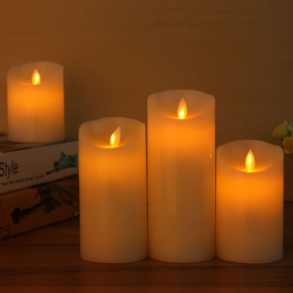 Led electronic candles Remote Control LED Electronic Flameless Candle