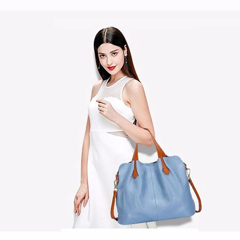 

Bag Female Women's 100% Genuine Leather Bags Handbags Crossbody Bags for Women Shoulder Bags Genuine Leather Bolsa Feminina Tote