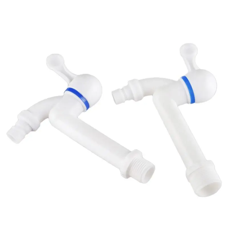

Plastic Faucet PP Mini Tap Male Thread Small Bibcock Easy Install Washing Machine Non Leaking Big Flow Water Nozzle