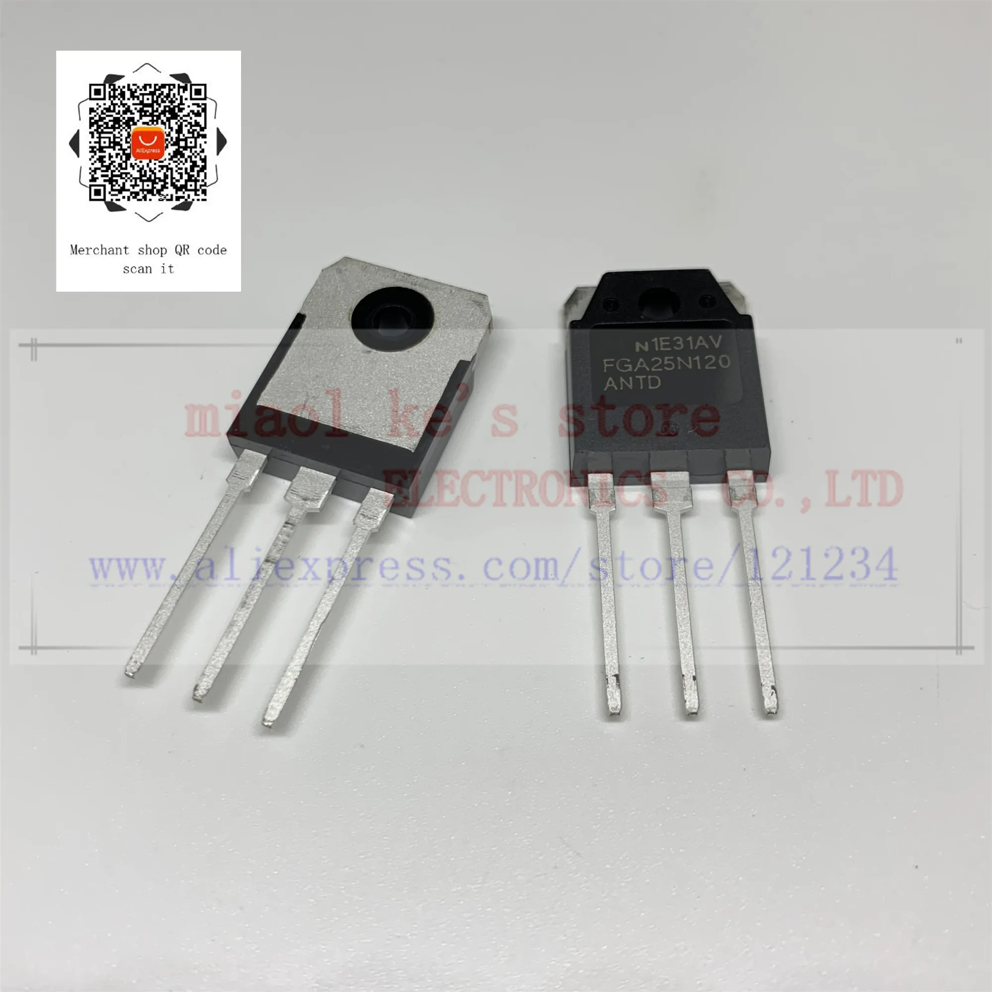 [5 шт.] 100% новинка оригинал: FGA25N120ANTDTU F109 FGA25N120ANTD FGA25N120 FGA25N120AN 25N120 IGBT 1200 В 50 А 312