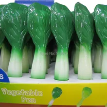 30 шт., лидер продаж Высококачественные стильные цветные зеленые овощи шариковая ручка, пластиковые зеленые овощи шариковые ручки, новинка Подарочная шариковая ручка