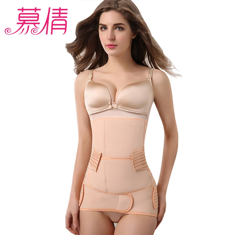 muqian 2 Set Belly Belt a bandage for pregnant womenPostpartum Recovery Belt Body ShapersAbdomen upgrade corset