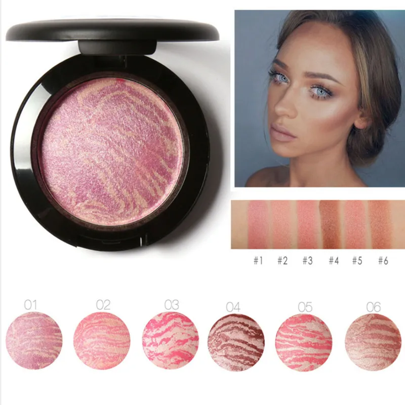 FOCALLURE Makeup Cheek Blush Powder Face Bronzer Blushes Powder