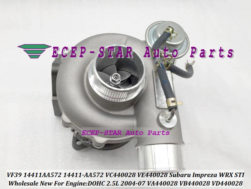 Turbo VF39 14411AA572 14411-AA572 VC440028 For Subaru Impreza WRX STI DOHC 2.5L 2004-07   (5)