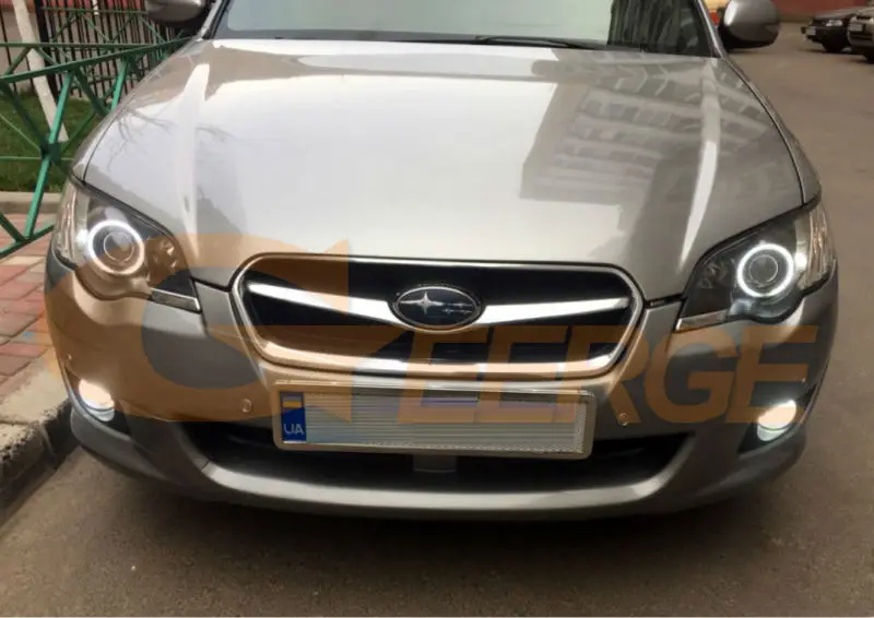 Для Subaru Legacy 2007 2008 2009 отличные ангельские глазки Ultrabright освещение CCFL ангельские глазки комплект Halo Кольцо