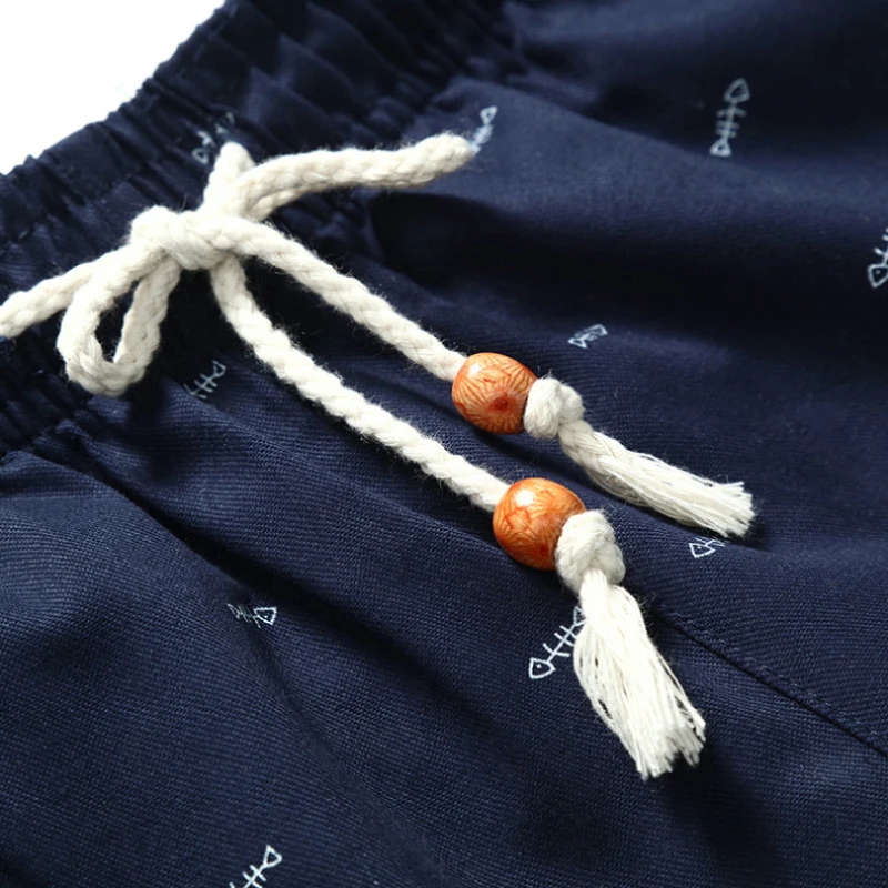 Пляжные шорты с принтом, мужские шорты с эластичной резинкой на талии,, мужские шорты, хлопковые повседневные Бермуды, летние укороченные штаны, 1030