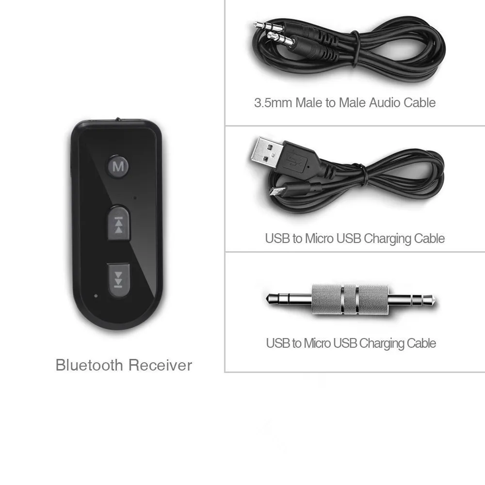 Многоточечное соединение bluetooth 4 1 handsfree aux 3 5 мм автомобильный набор беспроводной