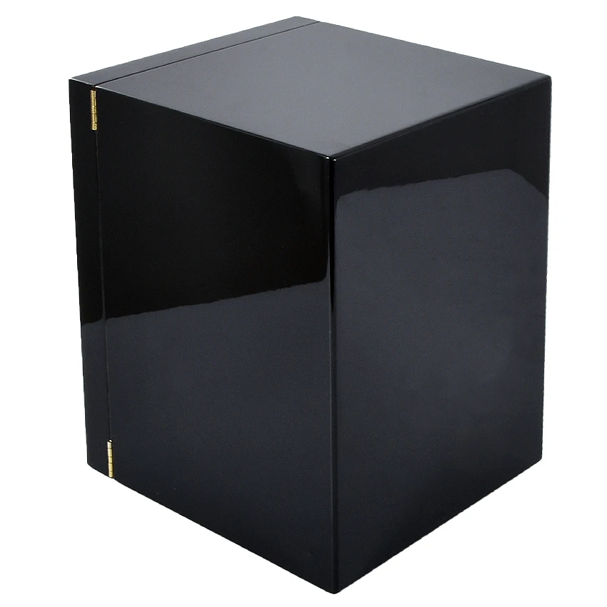COHIBA черный роскошный 4 ящика деревянный шкафчик для хранения сигар "Humidor" ящик