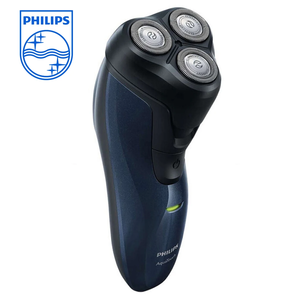 

PHILIPS Wet and Dry Rotary Floating Heads Waterproof Razor with Beard Trimmer Rechargeable Electric AT620 Shaver Machine