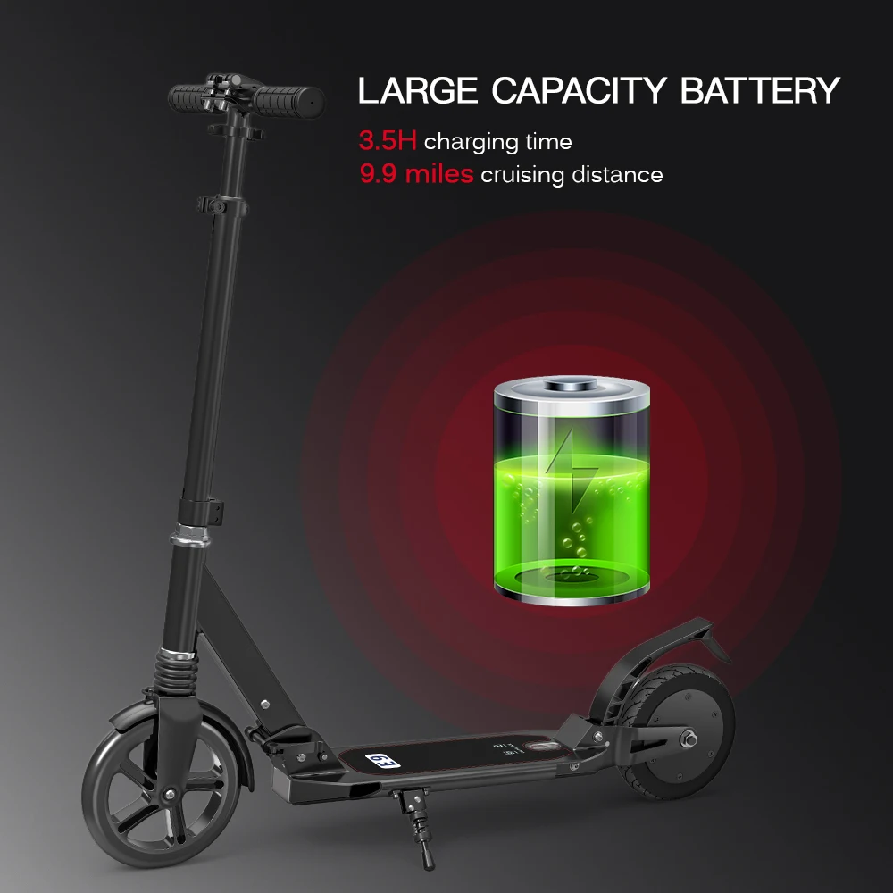 

outdoor foldable electric car mobility scooter 8IN Electric Scooter Foldable Commuting Scooter 220LB Bearing Capacity for Adults