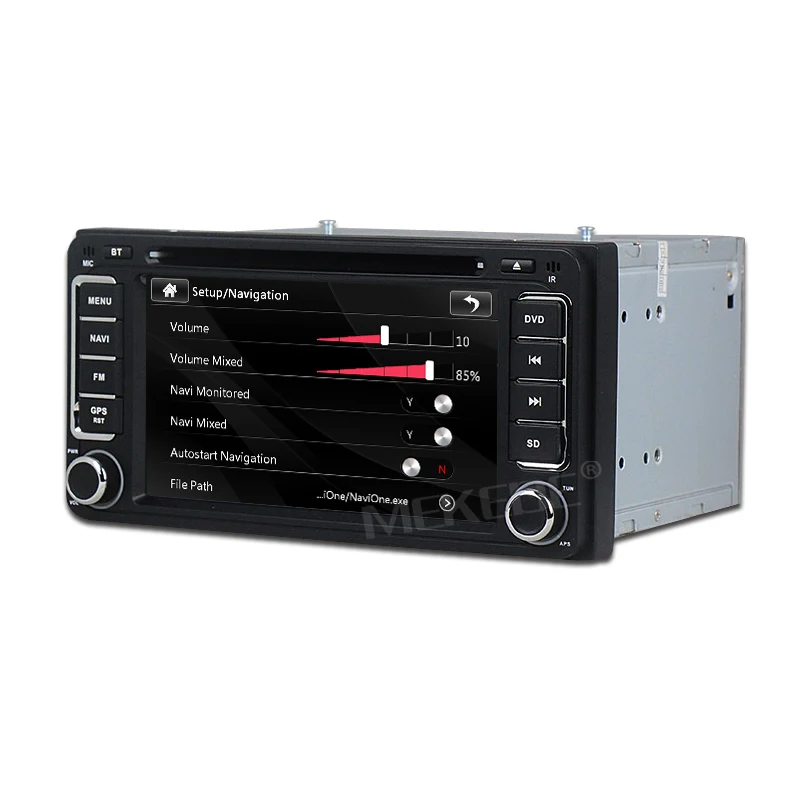 2din автомобильный Радио DVD gps навигатор плеер для Toyota Hilux VIOS Camry Corolla Prado RAV4 Prado автомобильный аудио стерео с RDS BT SWC