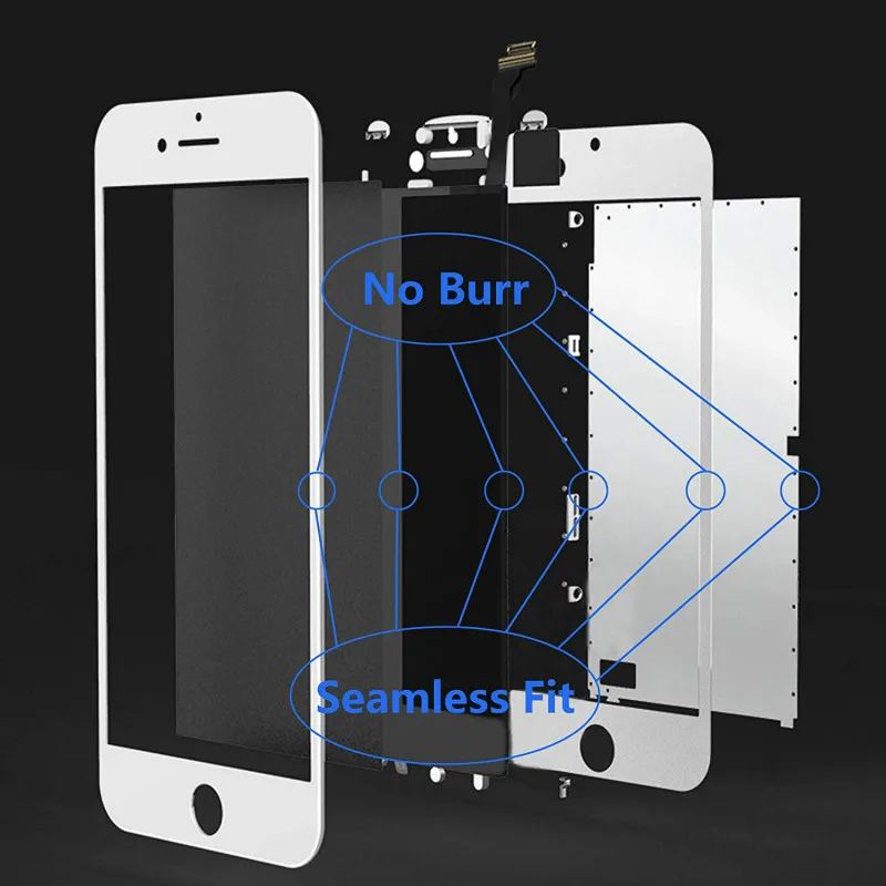 AAAA Original LCD Screen For iPhone 7 Screen LCD Display Digitizer Touch Replacement For iPhone 7 Plus