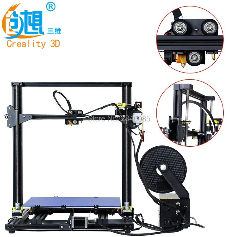 CREALITY 3D принтеры CR 10 S4 с двойной Z стержень комплект нити монитор обнаружения