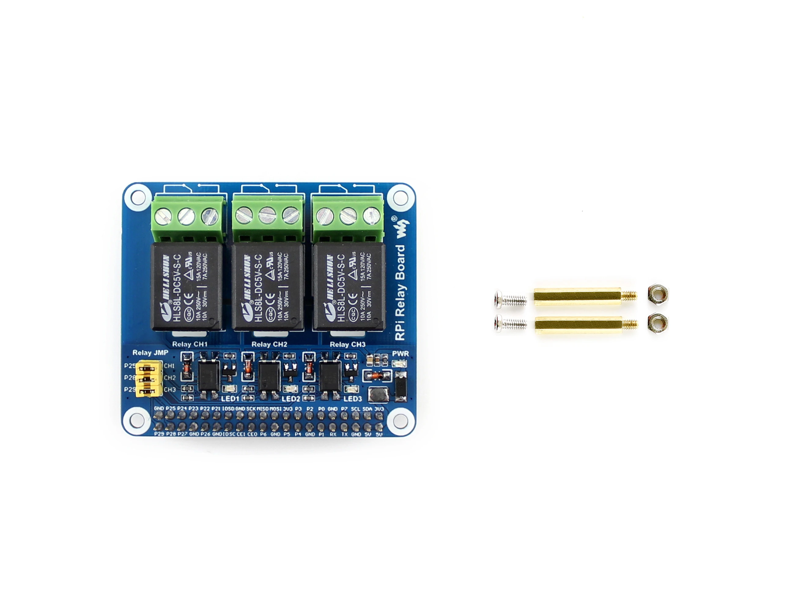 Waveshare Carte De Relais De Puissance Raspberry Pi Pour Raspberry Pi A B 2b 3b 3b Pour Domotique Intelligente Aliexpress