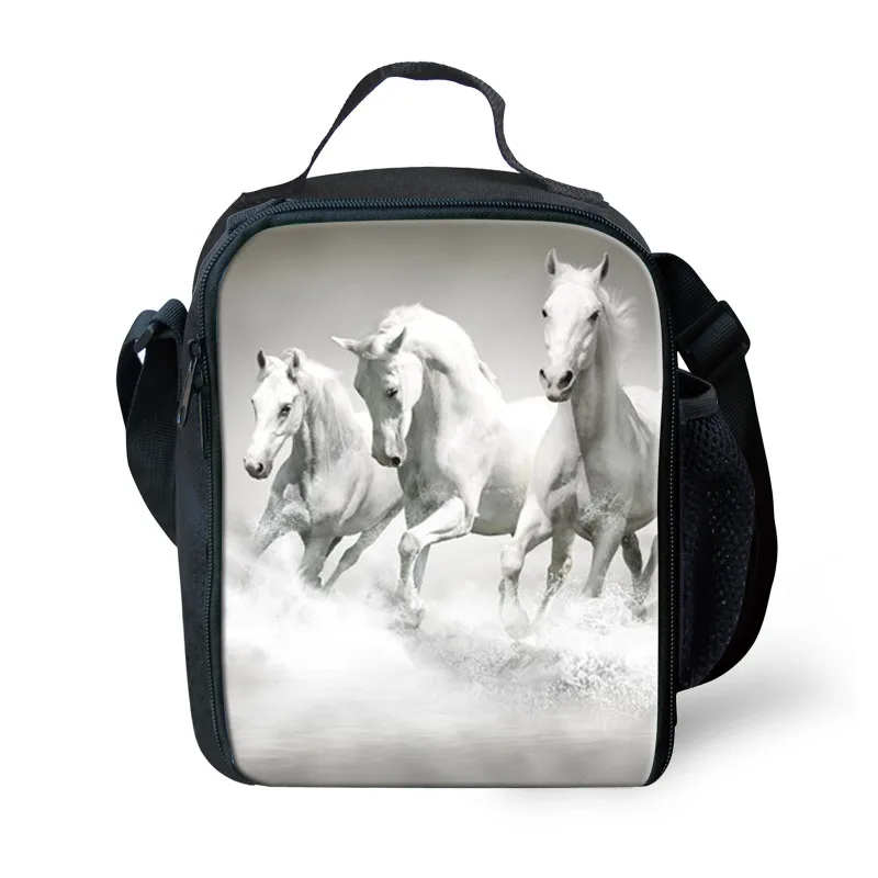 FORUDESIGNS Kids Horse Schoolbags Prints Animal Mochila Book Bag Teenager Boys Girls School Bags Orthopedic Children Bag Pack - Цвет: Z3172G