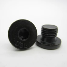 Tornillos hexagonales métricos con cabeza de queso, enchufes metálicos con juntas de collar para usar con juntas tóricas, M8, M10, M12, M14, M16, M18, M22, JB1001