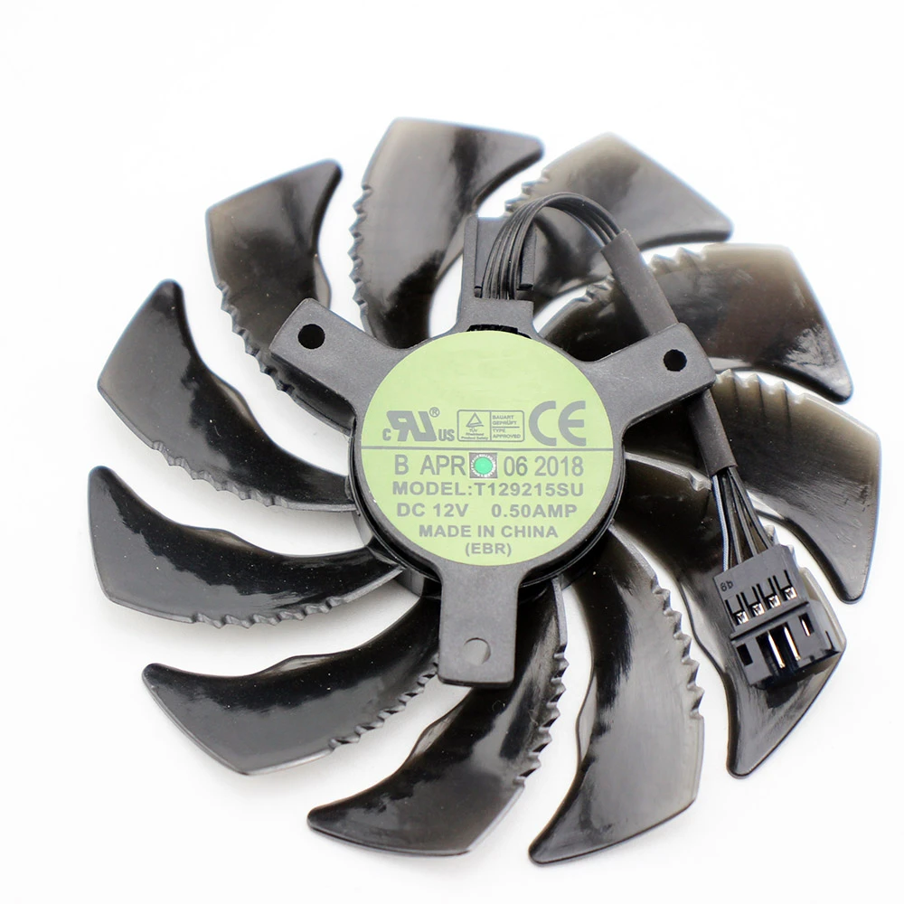 Ventilador De Refrigeracion De 4 Pines Para Gigabyte Gtx 1050 1060 1070 Ti 960 Rx 470 480 570 580 mm Tsu Ventiladores Y Refrigeracion Aliexpress