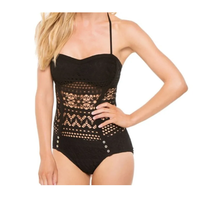 

2019 New Women Sexy Print Brazilian One Piece Swimsuit Floral Retro Thong High Waist Bodysuit Backless High Cut Bikini Swimwear