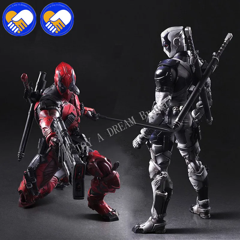 2018 NEW PLAY ARTS 26cm Marvels X-men Deadpool Super Heroes Action Figure Model Toys Red & Gray 2 Choice For Collection Gifts 2018 NEW PLAY ARTS 26cm Marvels X-men Deadpool Super Heroes Action Figure Model Toys Red & Gray 2 Choice For Collection Gifts