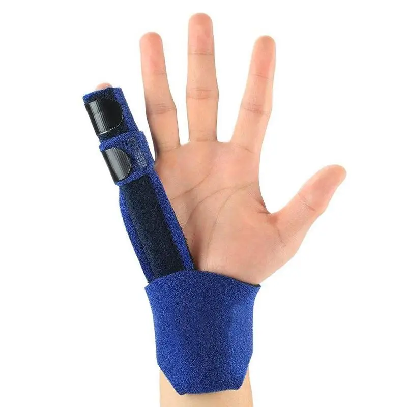 

Finger Adjust Guard Splint For Treat Finger Stiffness Pain Popping Clicking Fixed Splint Protector Finger Straightener