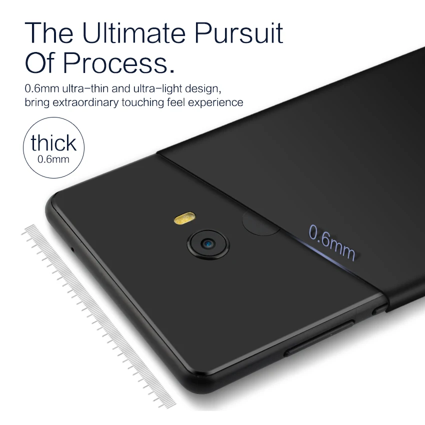 Чехол TCICPC для Xiaomi Mi Mix 2 3 роскошный Ультратонкий матовый Мягкий защитный чехол из