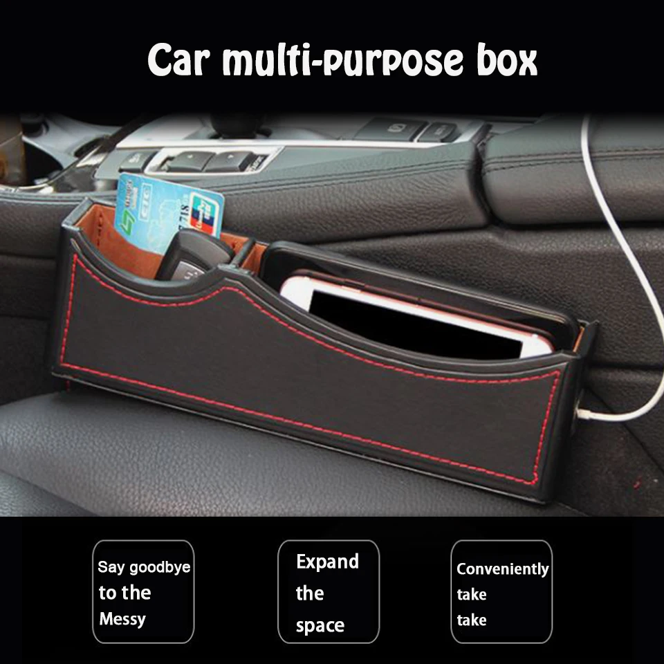 OVERE 1 шт Авто Автокресло Gap подлокотник органайзер для Citroen C4 C5 hyundai Solaris I30 VW Polo T5 Ford Fiesta Fusion Mustang