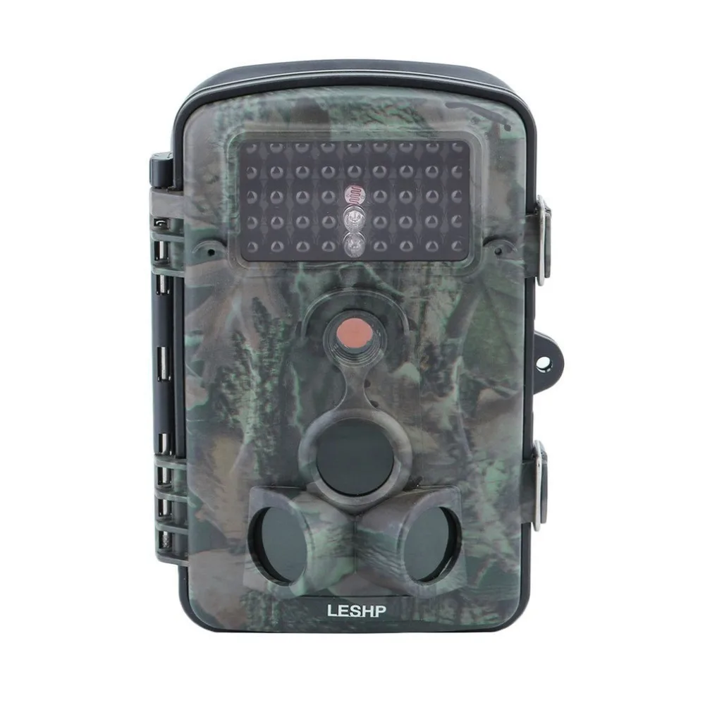 Игровая камера для слежения на охоте 12MP 1080P HD 120°широкоугольный Инфракрасный ночного видения 42 шт. ИК светодиоды 2,4 дюймов камера с