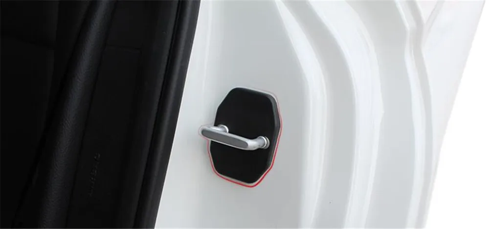 2 шт./компл. двери автомобиля ржавчины устойчивые двери замок Пряжка Чехол для Mini Cooper S хэтчбек F55 F56 автомобиль Стайлинг Аксессуары