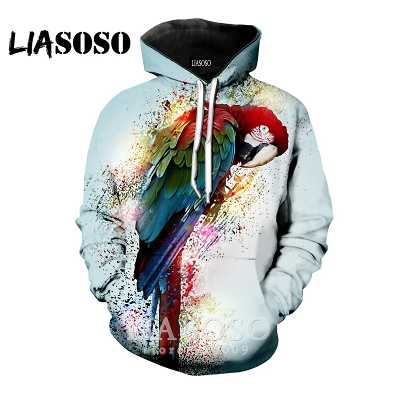 

Anime women Harajuku vest shorts 3D Print funny bird streetswear T shirt/Hoodies/Sweatshirt parrot kids zipper men tshirt E767