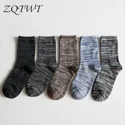 ZQTWT 5 пара/лот Высокое качество Новый хлопок Повседневное Meias удобные носки для Для женщин Для мужчин носки Harajuku носки смешные носки 3WZ054