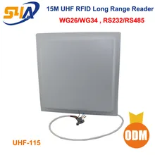 15 м UHF RFID считыватель для системы парковки включает 1 шт. UHF карты и Стикеры бесплатно SDK и программное обеспечение