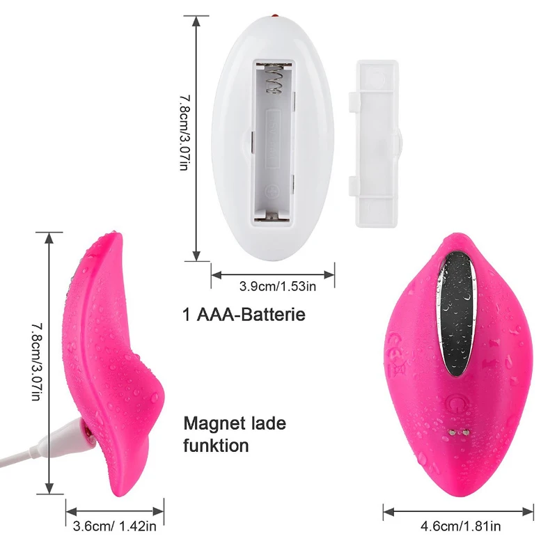 Невидимая вагинальная игрушка перезаряжаемый беспроводной пульт дистанционного управления Вибратор 10 скоростей переносной Стимулятор клитора секс-игрушка для женщин