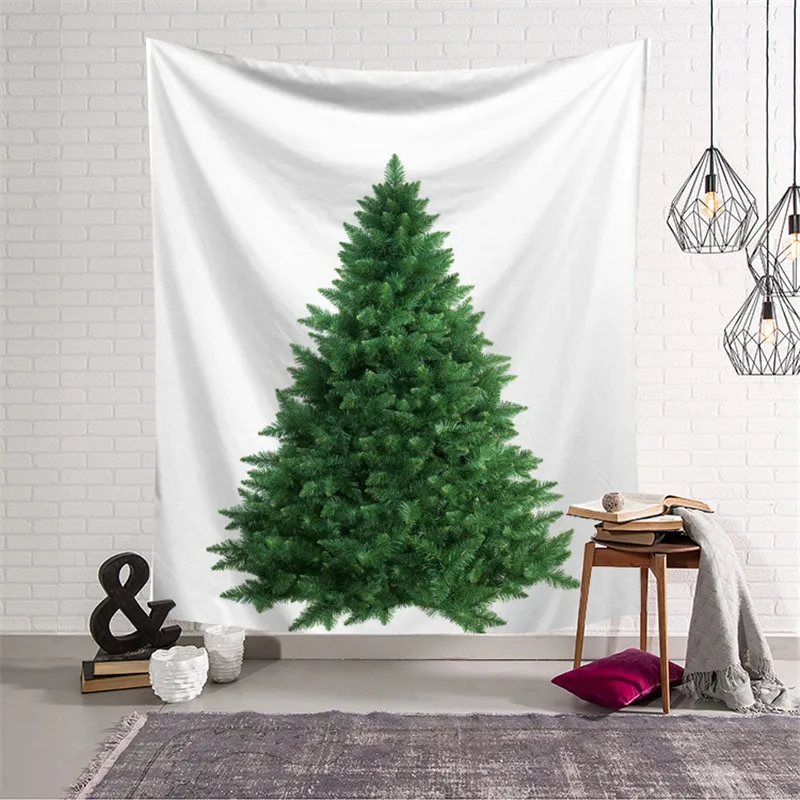 Полиэстеровая Рождественская елка настенный гобелен, ковер коврик для йоги 150*150 см настенный арт большой Мандала настенный гобелен в стиле бохо - Цвет: F