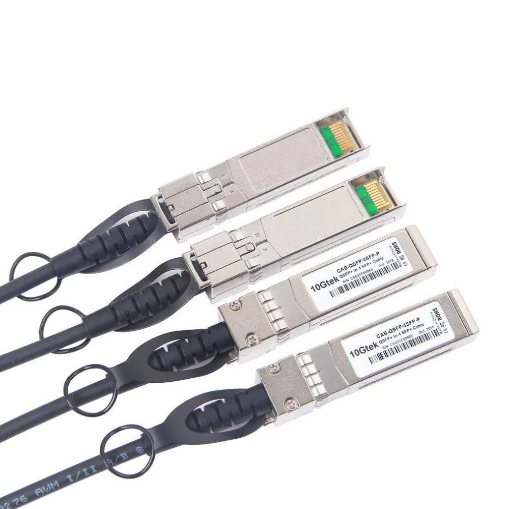 Juniper QFX QSFP DACBO 3M 3 метровый 40 ГБ/сек. + к 4x SFP прямое подключение пробоя кабель