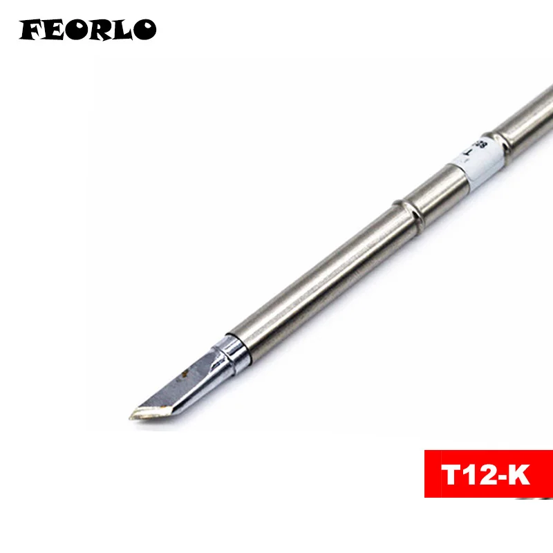 Feorlo 1 шт. жал T12-I B K IL B2 BL BC2 BC1 D08 D12 D16 D24 C1 C2 для припой Hakko паяльников пайки сварочный укусы