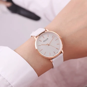 

Ultrathin Classic Design Women Fashion Simple Quartz Waterproof Watch Ladies Leather Strap Watches Original Woman Clocks Relogio