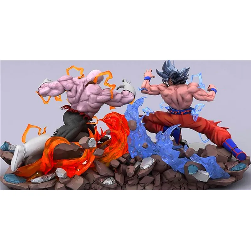 Dragon Ball DBZ Migatte No Gokui GOKU VS JIREN 1/6 GK статуя из смолы, фигурка Коллекционная модель игрушки G2391