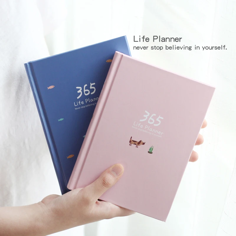 365 Simple Cute Notebooks and Journals Yearly Daily Weekly Planner