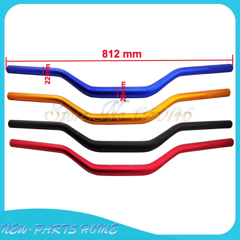 28 мм 1 1/" алюминиевый сплав Руль с широкими ручками ручной Бар для Pit Dirt Мотоцикл, мотоцикл ATV Quad KTM Apollo BSE Kayo