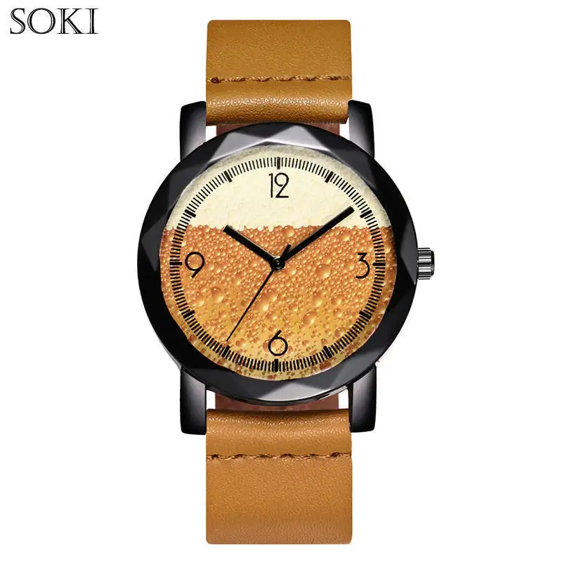 

Large Dial Top Luxury Brand Men Watches Men's Sports Quartz Clock Man Leather Army Military Wristwatch Relogio Masculino Gifts